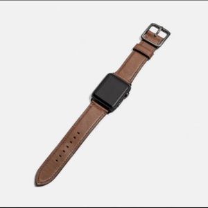 Genuine Leather Coach Apple Watch Band